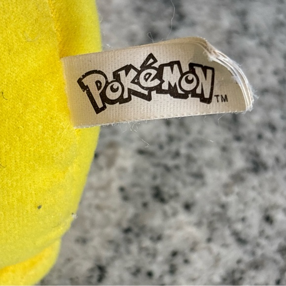 Pokemon Pikachu Plush 7” Toy Factory Stuffed Animal Small Plushie Yellow - Picture 3 of 4